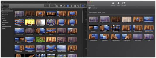 Imovie 10 transitions