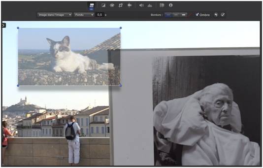 Imovie 10 image dans l'image