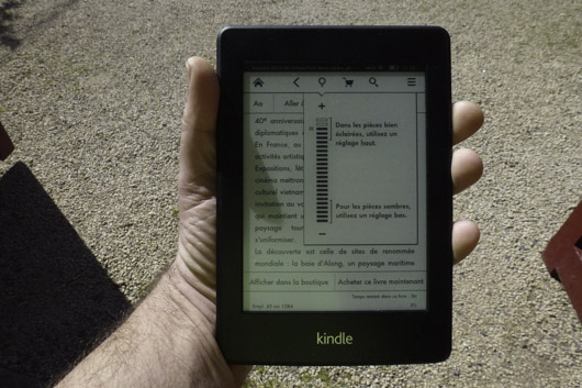 Test liseuse  Kindle Paperwhite - Test - le successeur du