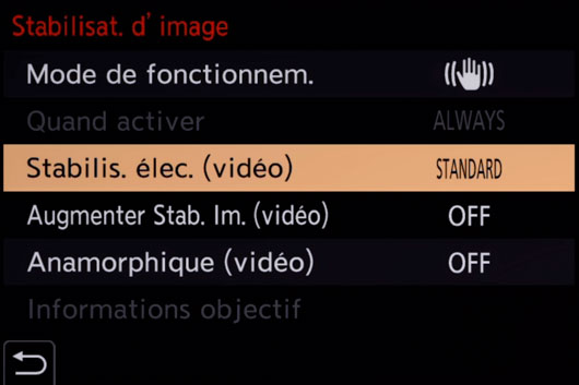 stabilisateur S1 II E