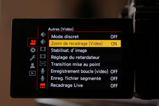 GH7 Zoom de recadrage