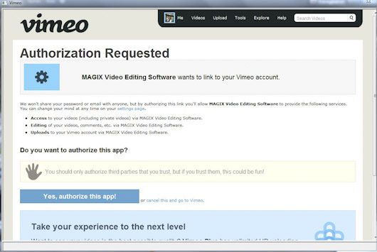 Magix Vimeo