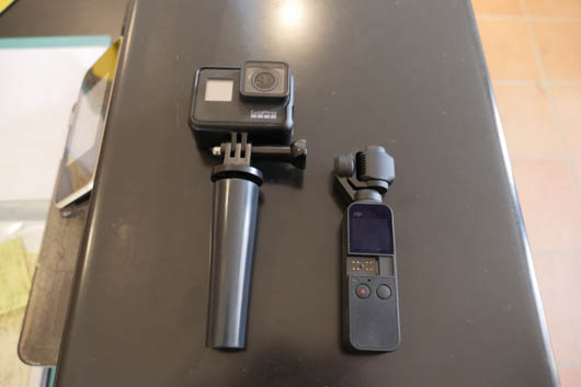 comparaison osmo pocket gopro hero 7 black