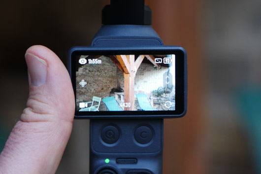 pocket 4 bascule �cran