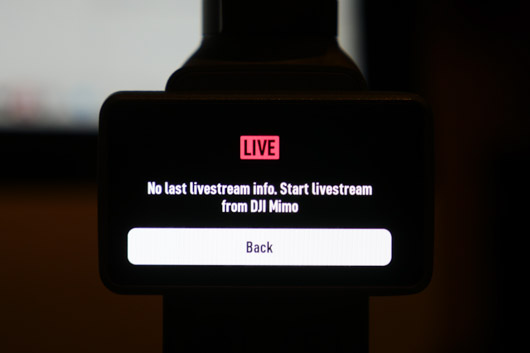 live stream pocket 4