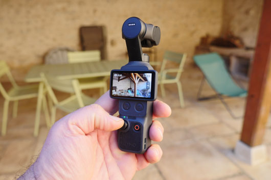 pocket 4 prise en mains