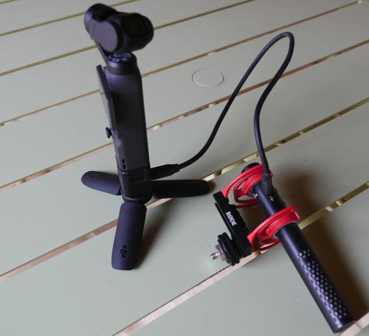 pocket 4 connexion micro usb-C