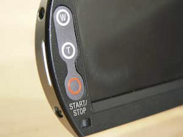 Sony DCR-SR90 écran