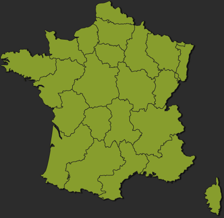 Carte des festivals